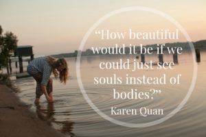 Women in water with quote, Safe Haven Counselling, Counselling Surrey BC