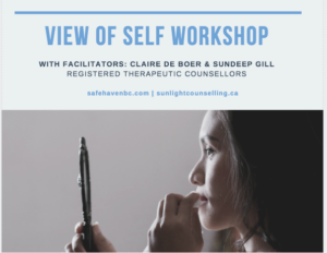 Workshops and Groups, Safe Haven Counselling, Counselling Surrey BC