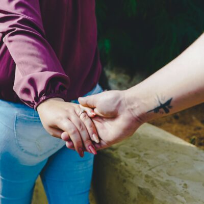 Couple holding hands, Safe Haven Counselling Surrey BC